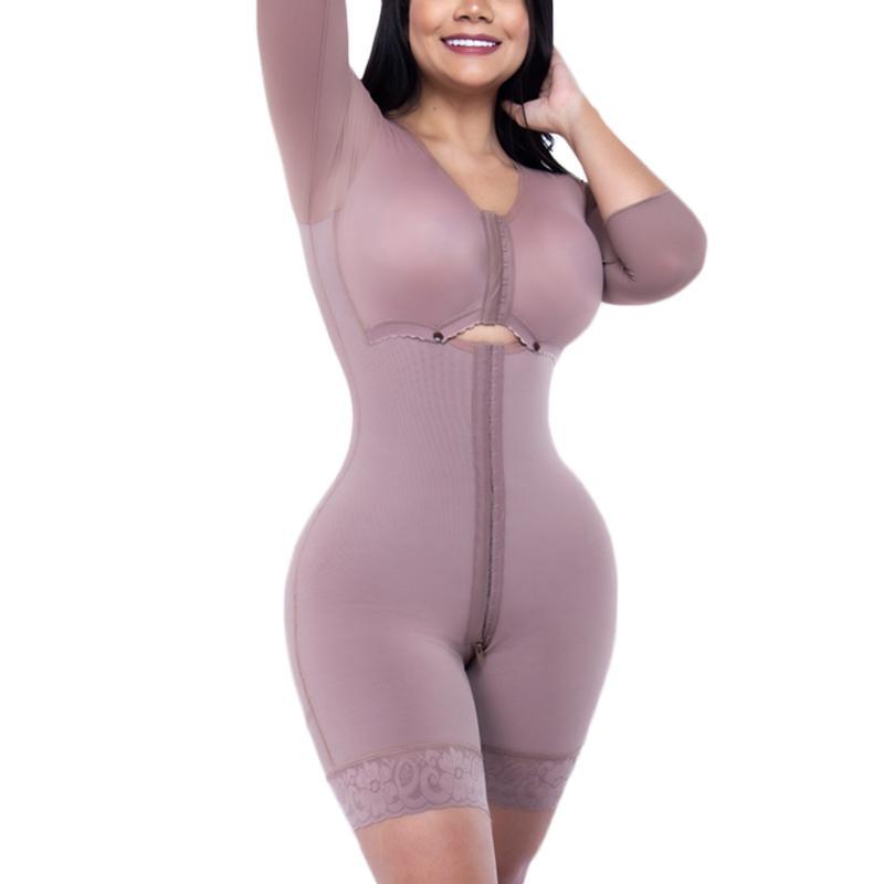Hook Long Sleeve Women Shapewear Bra