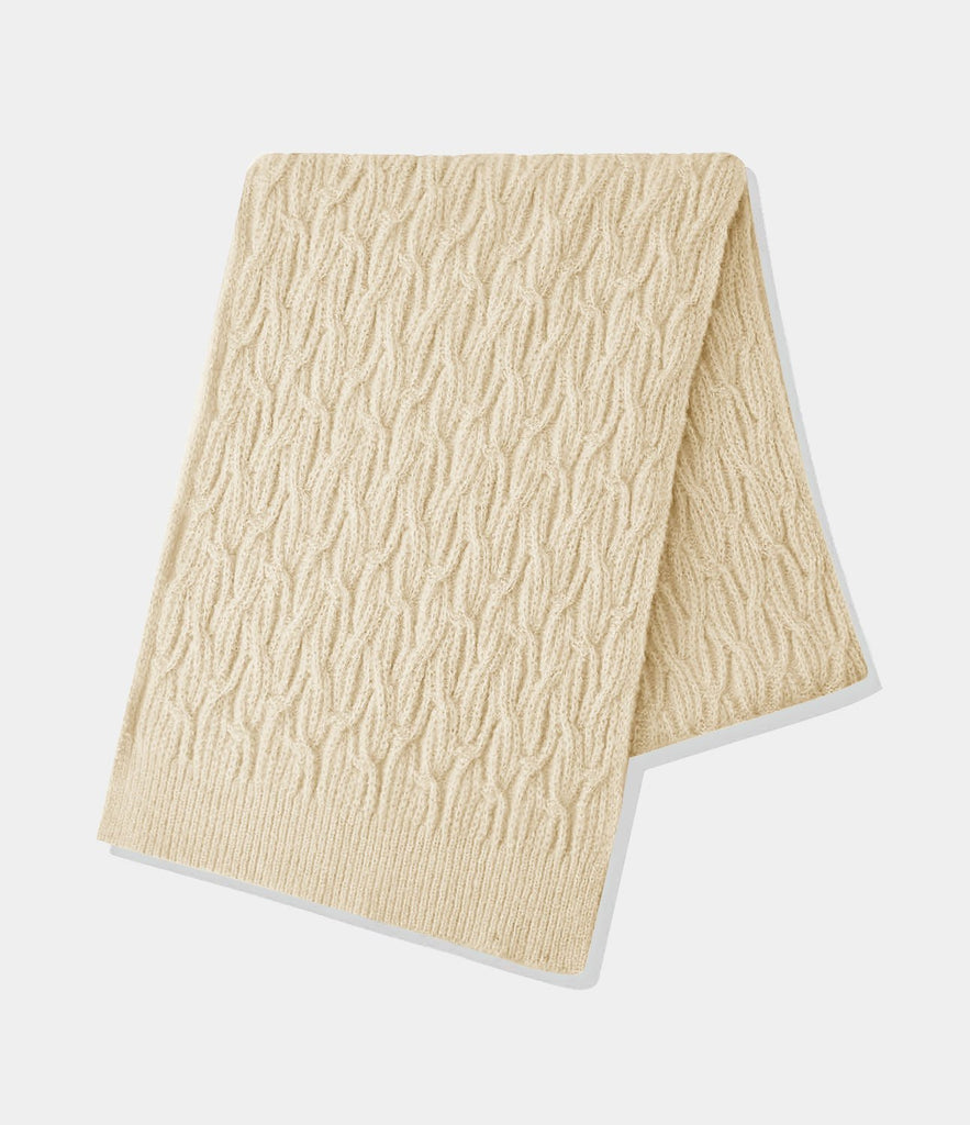Cable Knitted Scarf