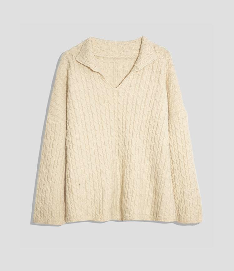 Cable Knitted Sweater