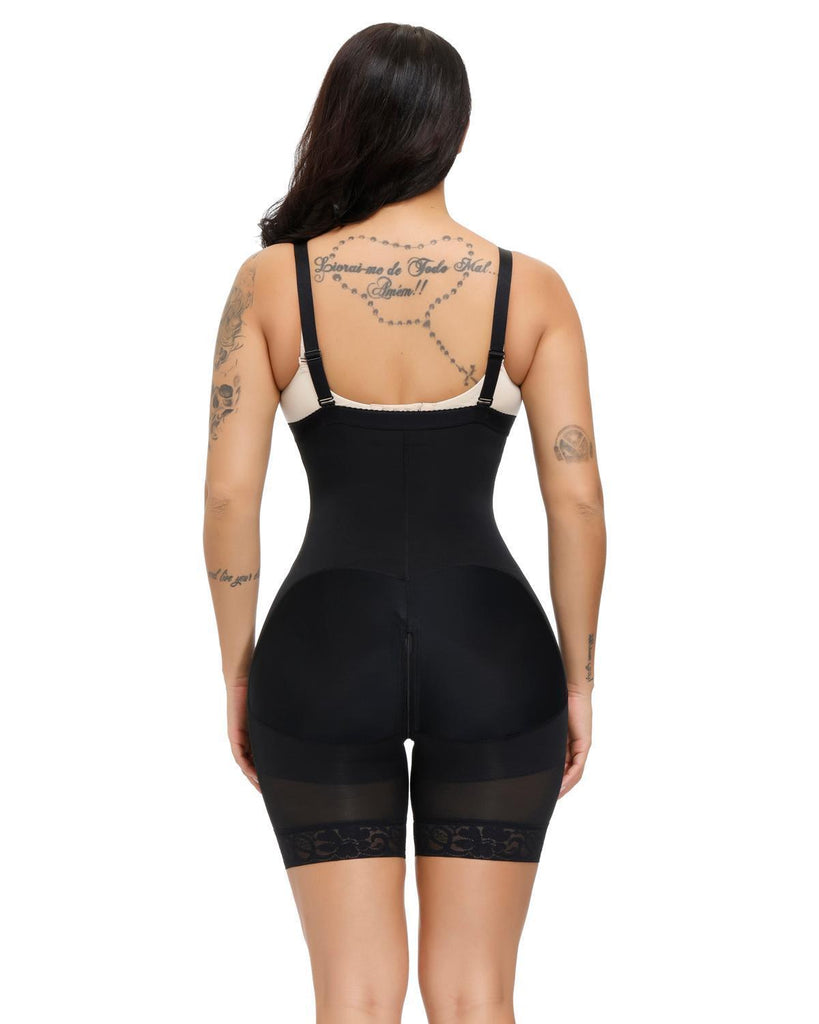 High waist abdomen control body shaper