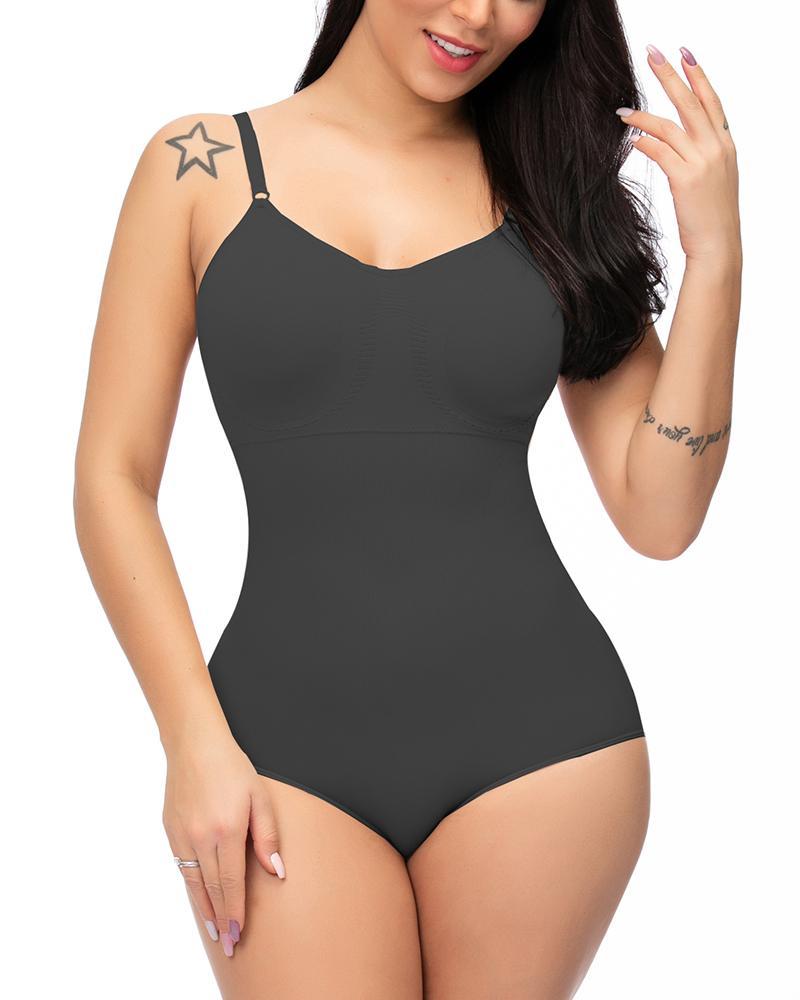 Women Seamless Firm Thigh Control Bodysuit