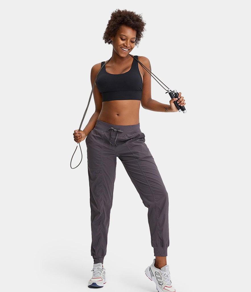 Neck Tank Low Support Sports Bra