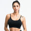 Letter Print Adjustable Sports Bra Shoulder Strap