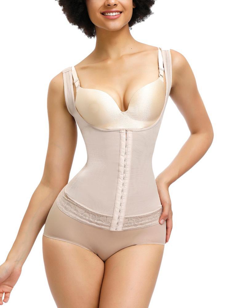 Plus Size Women Vest Tummy Belly Girdle Body Shaper