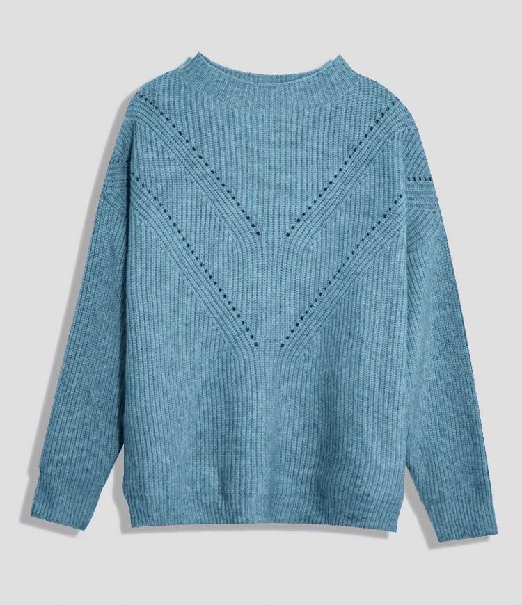 Solid Color Sweater
