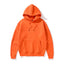 Solid Color Fleece Lined Hoodie