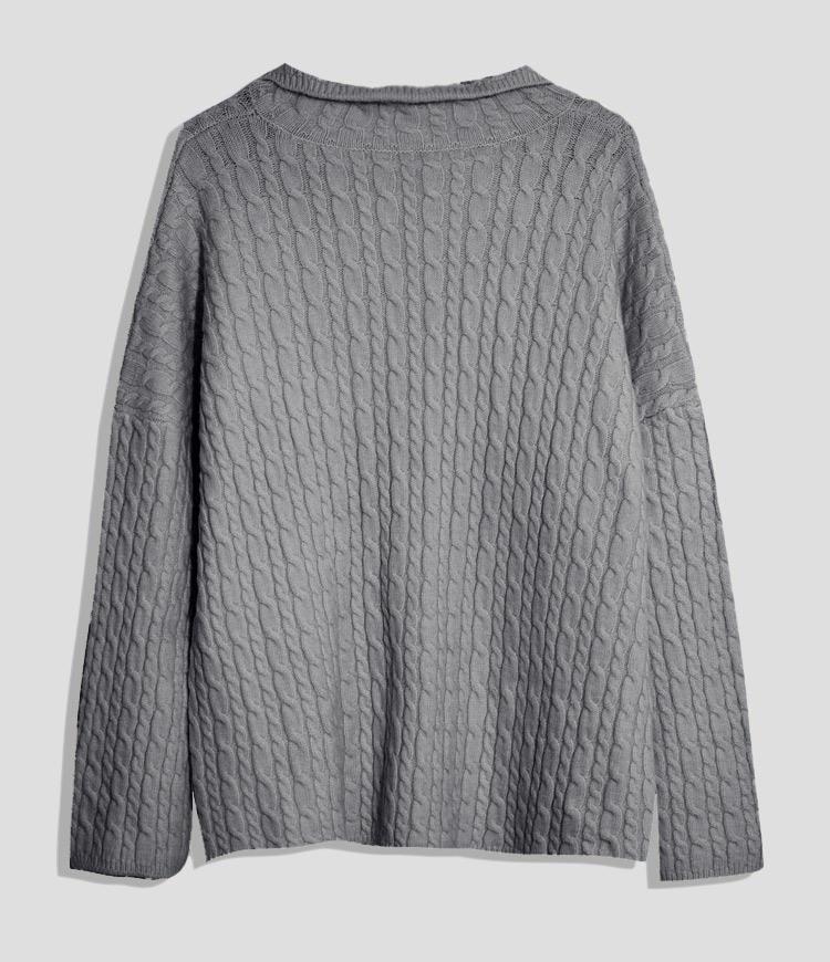 Cable Knitted Sweater