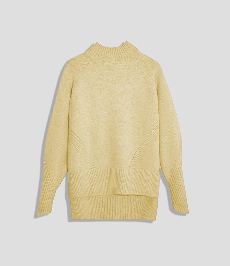Mock Neckline Sweater