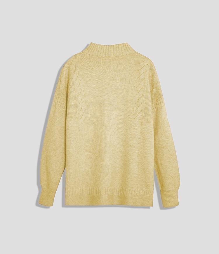Mock Neckline Sweater
