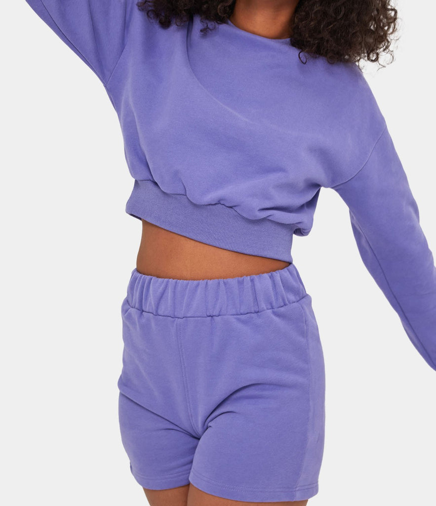 Sweatshirt Shorts Loungewear Set