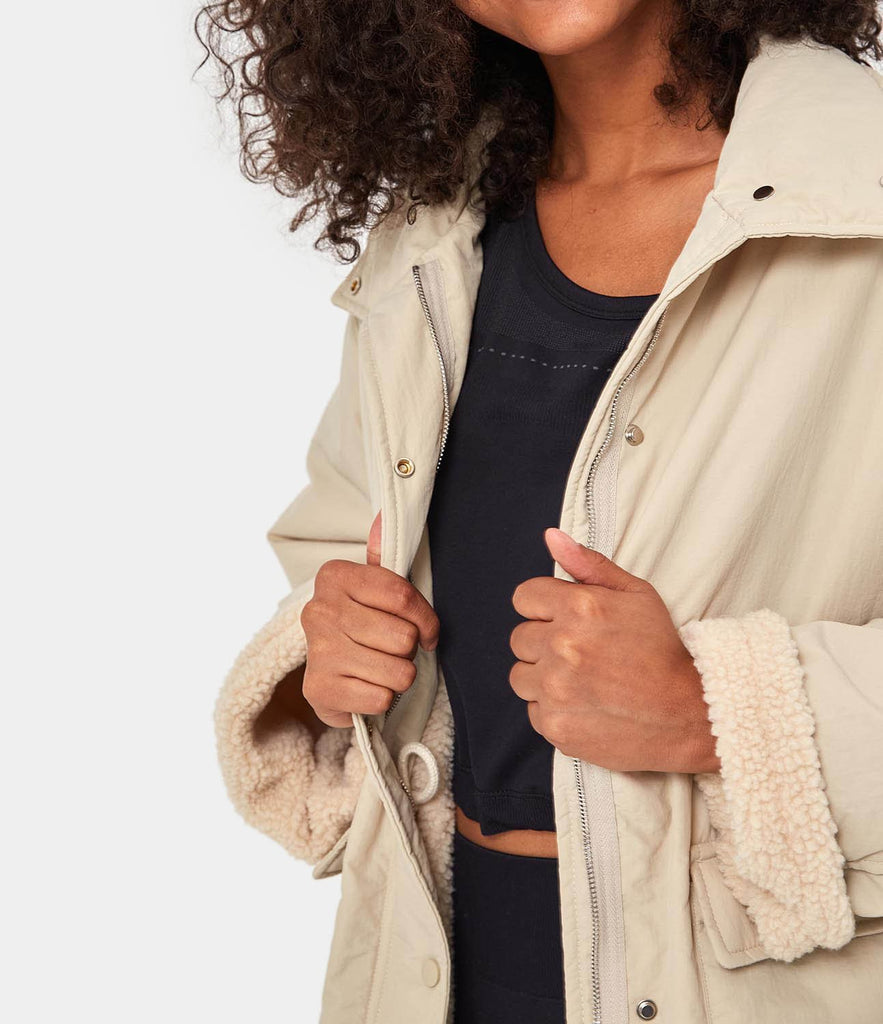 Sherpa Lined Coat