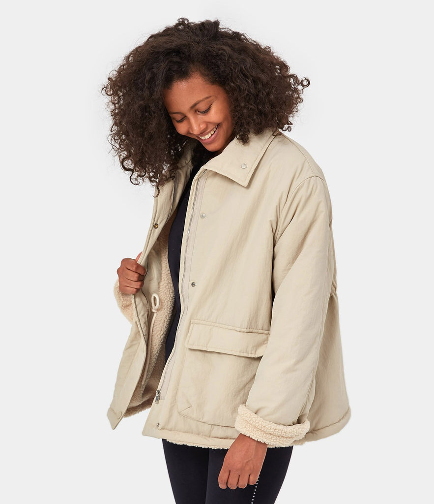 Sherpa Lined Coat