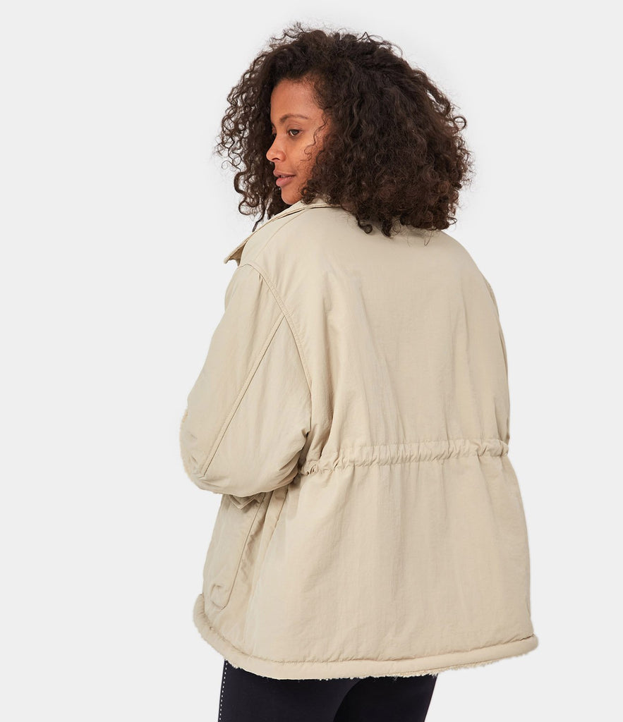 Sherpa Lined Coat