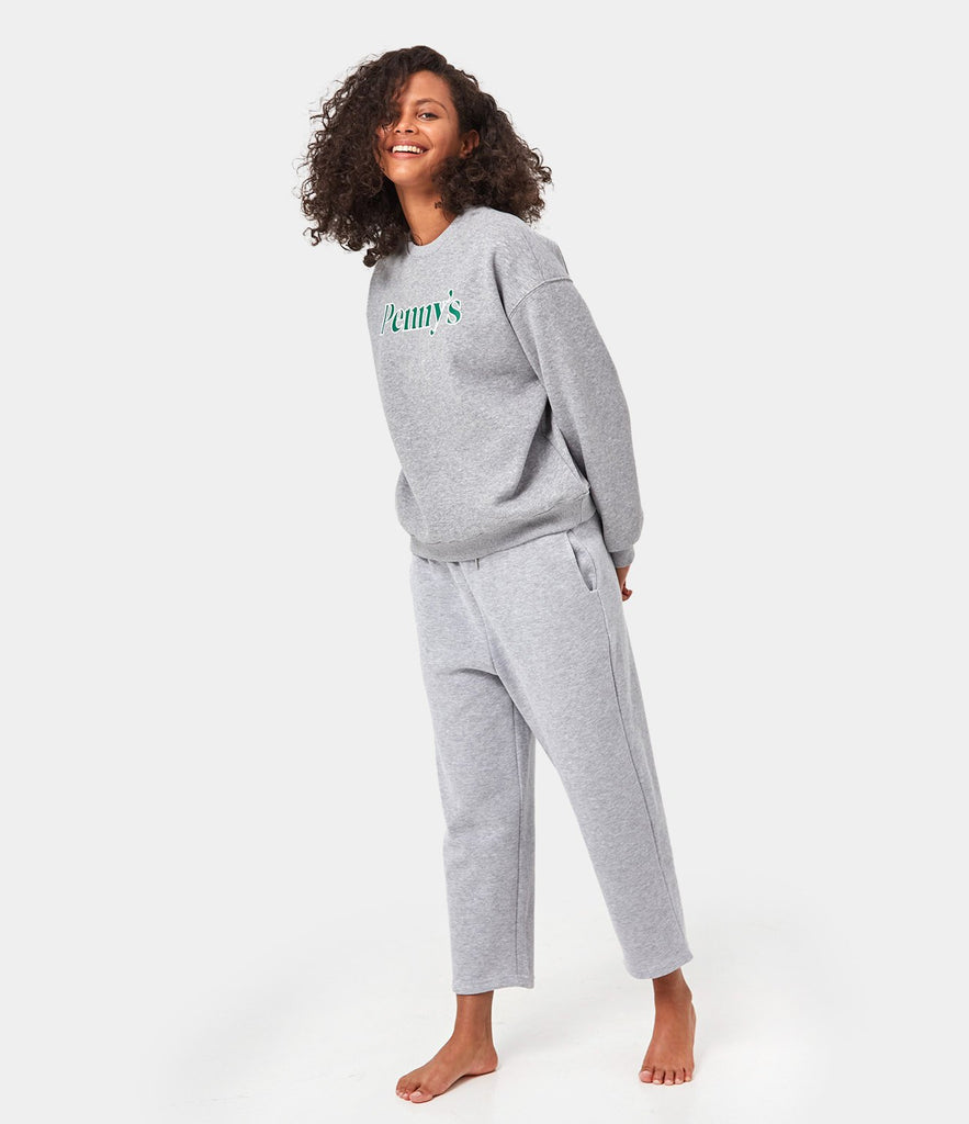 Drawstring Solid Color Capri Sweatpants
