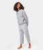 Drawstring Solid Color Capri Sweatpants