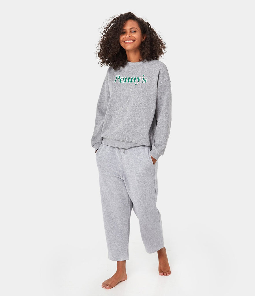 Drawstring Solid Color Capri Sweatpants