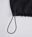 Drawstring Solid Color Capri Sweatpants