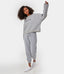 Drawstring Solid Color Capri Joggers
