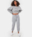 Drawstring Solid Color Capri Joggers