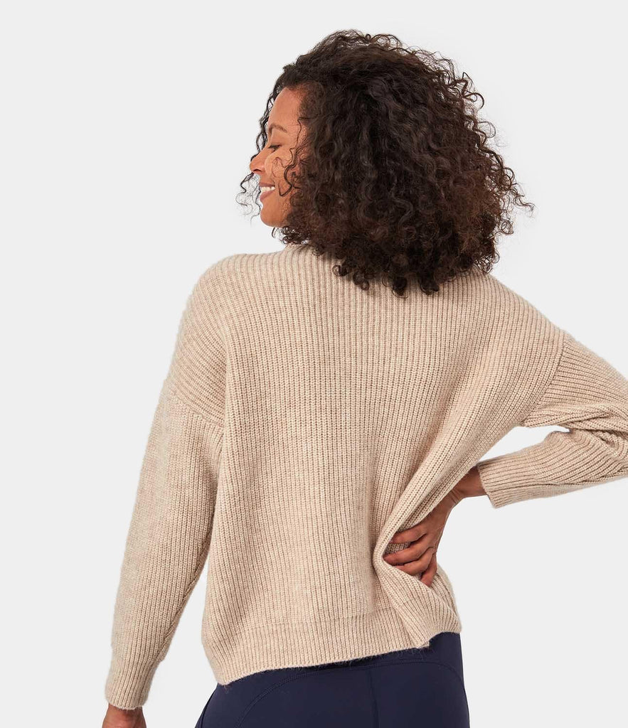 Solid Color Sweater