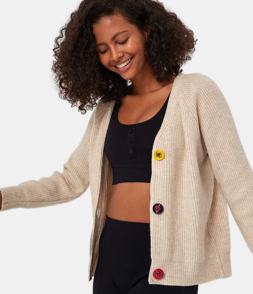 Solid Color Cardigan