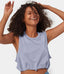 FLOW Drawstring Cropped Seamless Tank Tops