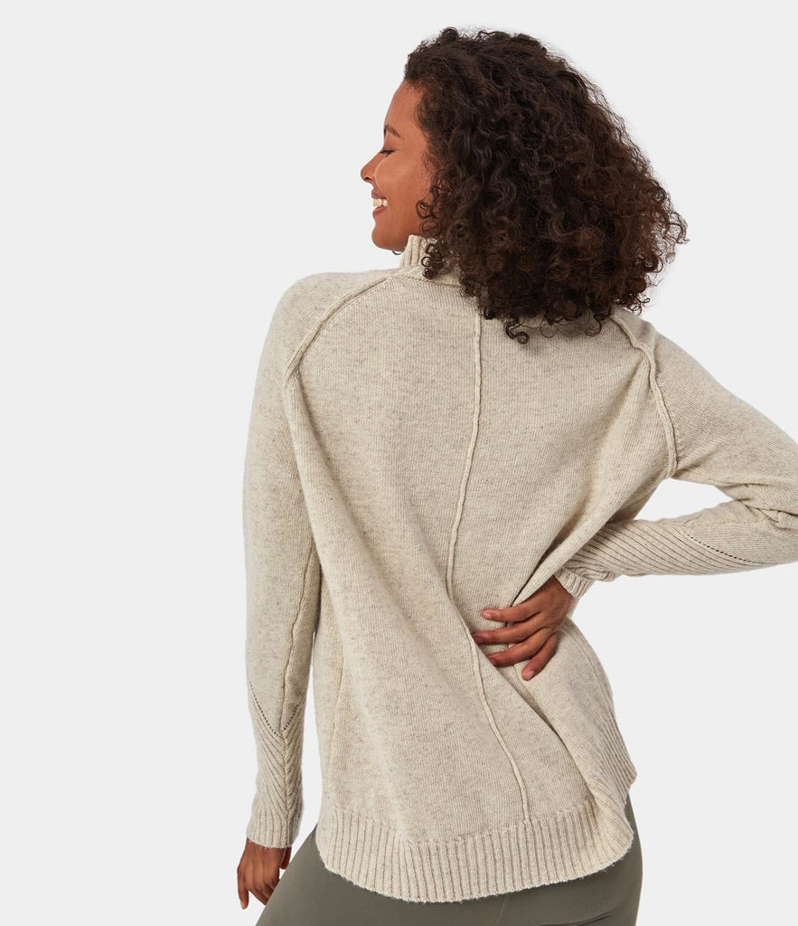 Mock Neckline Sweater