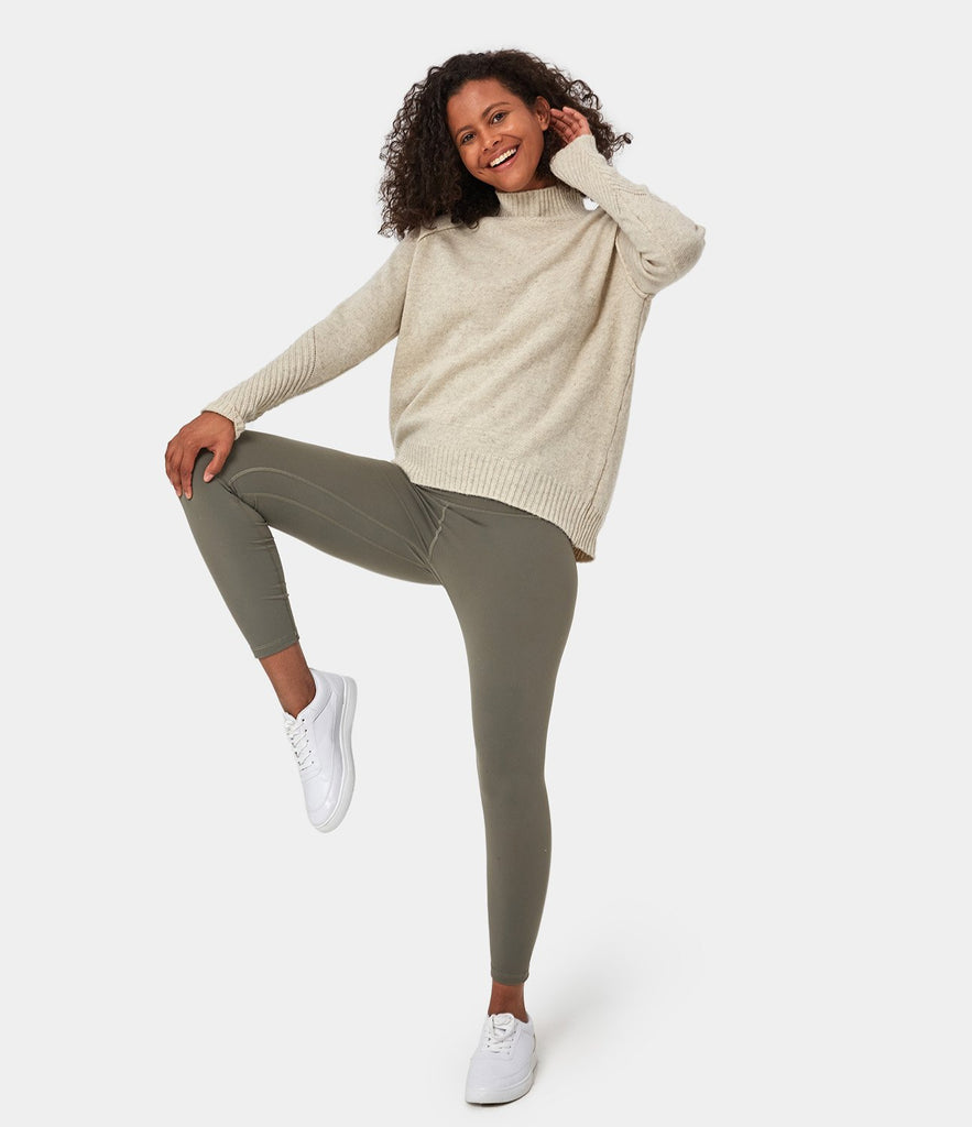 Mock Neckline Sweater