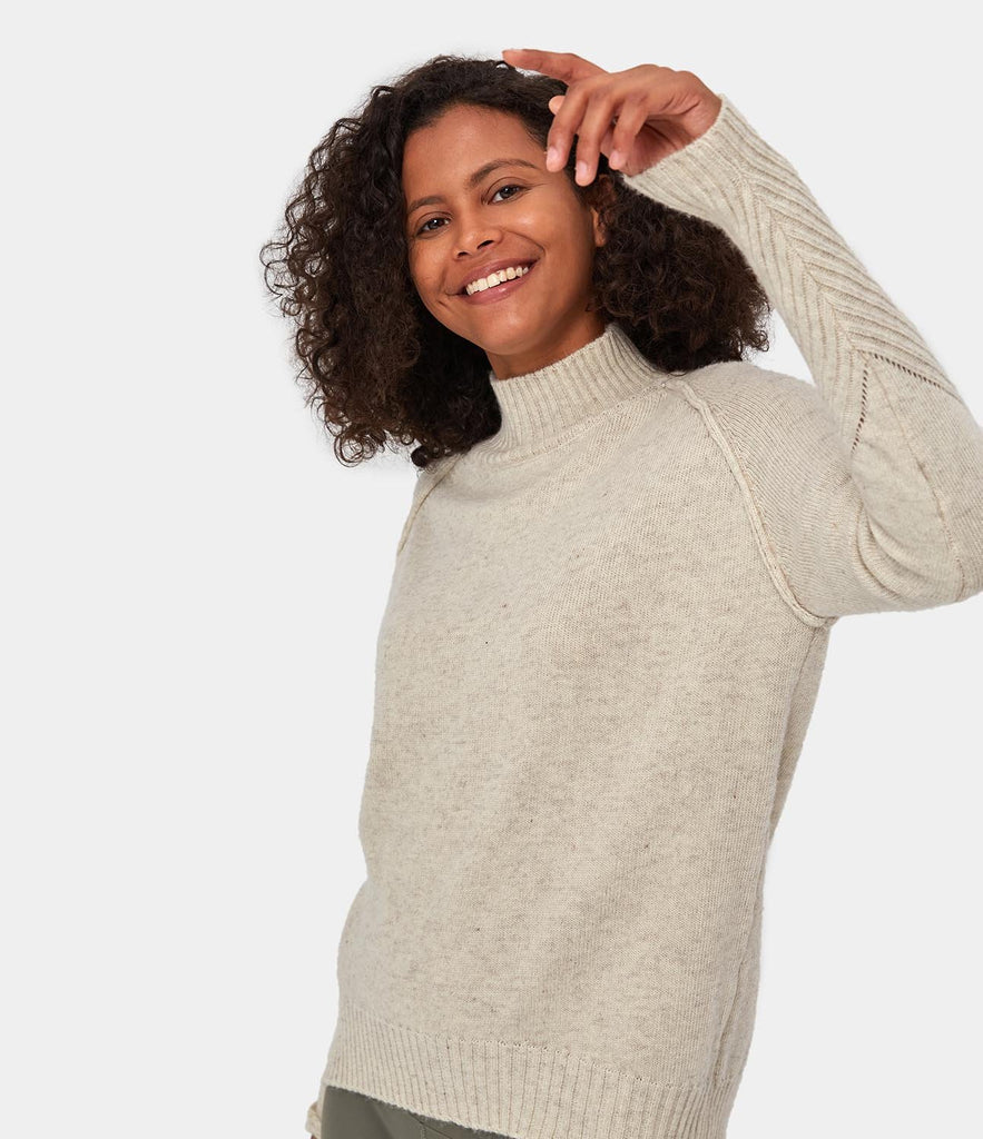 Mock Neckline Sweater