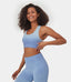 FLOW Gradient Tie Dye Seamless Racerback Medium Support Sports Bra