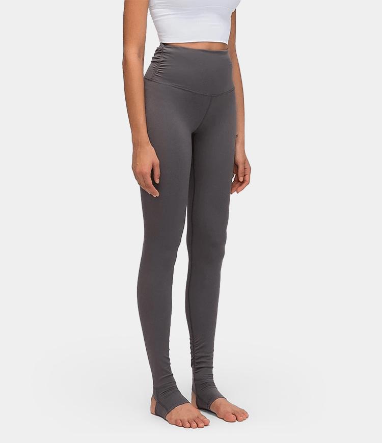 Super High Waisted Stirrup Full Length Leggings