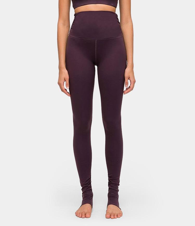 Super High Waisted Stirrup Full Length Leggings