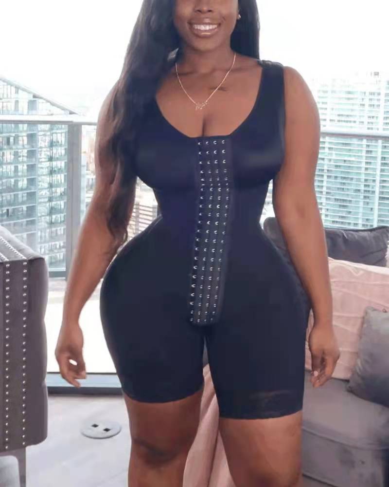 HOOK EYE CLOSURE Adjustable Breast Support Shapewear