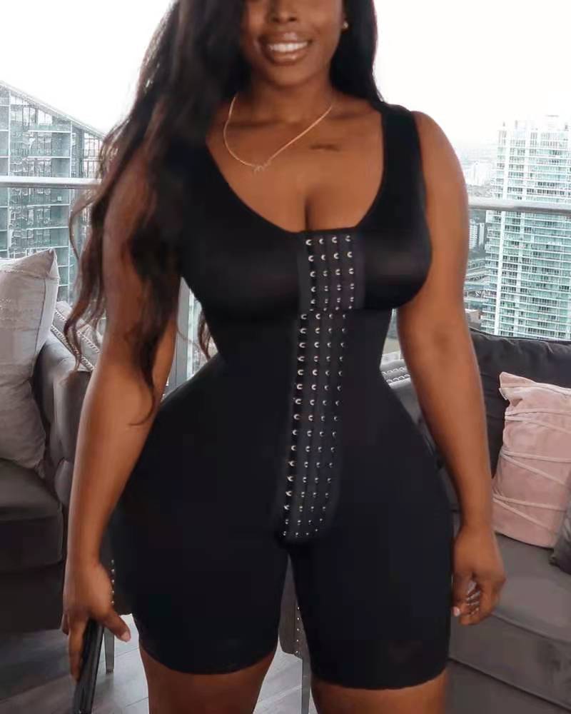HOOK EYE CLOSURE Adjustable Breast Support Shapewear