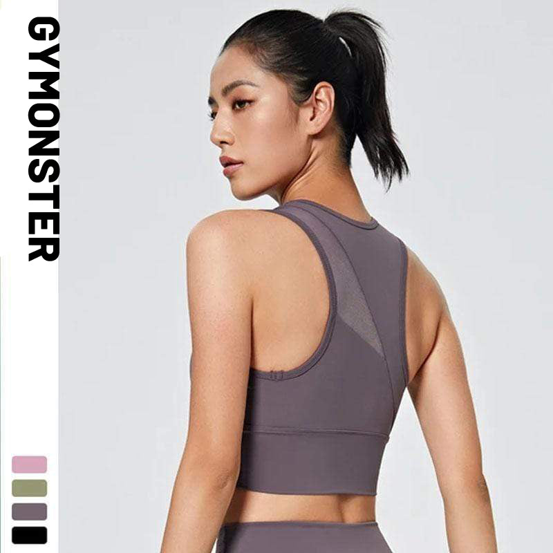 Tight Shockproof Medium Impact Sports Bra