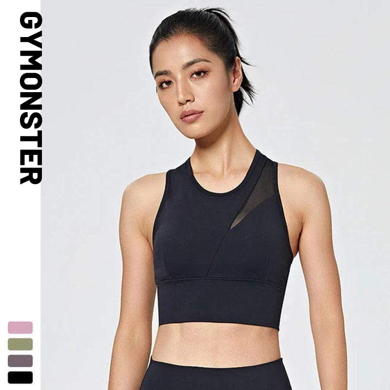 Tight Shockproof Medium Impact Sports Bra