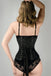 Long Line Expert Waist Training Underbust Corset Black