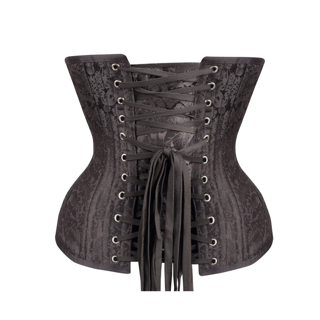 Beautiful Noire Waist Training Underbust Corset Longline